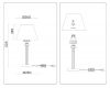 Настольная лампа Ambrella Light High Light Heigh Light LH71027