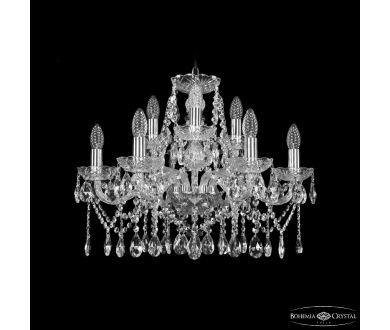 Купить Подвесная люстра Bohemia Ivele Crystal 1413/6+3/200 Ni Подвесная люстра Bohemia Ivele Crystal 1413/6+3/200 Ni