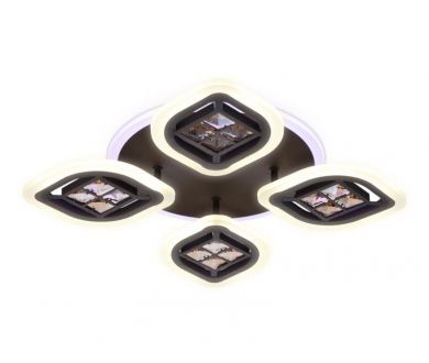 Купить Потолочная светодиодная люстра Ambrella Light Acrylica Ice FA281 Потолочная светодиодная люстра Ambrella Light Acrylica Ice FA281