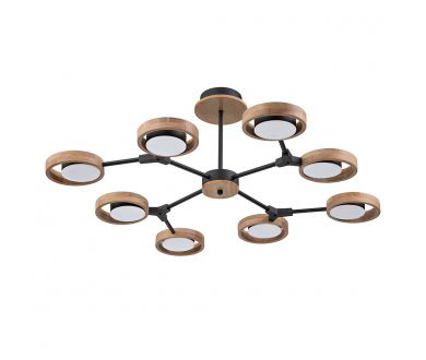 Купить Люстра на штанге Arte Lamp Signora A2454PL-8BK Люстра на штанге Arte Lamp Signora A2454PL-8BK