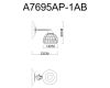 Бра Arte Lamp Malina A7695AP-1AB
