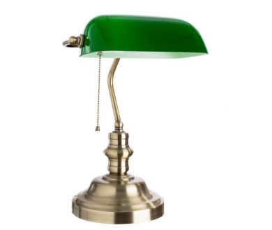 Купить Настольная лампа Arte Lamp Banker A2492LT-1AB Настольная лампа Arte Lamp Banker A2492LT-1AB