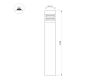 Ландшафтный светильник Arlight LGD-FRESNEL-BOLL-H1000-20W Warm3500-MIX 047687