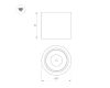 Накладной светильник Arlight SP-DICE-R77-10W Day4000 (BK, 24 deg, 230V) 046625