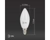 Лампа светодиодная Эра E14 11W 6000K LED B35-11W-860-E14 Б0032984
