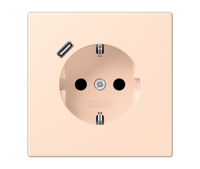 Купить Розетка 2K+З USB Typ C Jung LC1520-18C228 Розетка 2K+З USB Typ C Jung LC1520-18C228