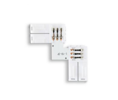 Купить Соединитель угловой L для светодиодной ленты 5050 12/24V (3 конт.) GS6651 (10шт) Ambrella Light Illumination GS6651 Соединитель угловой L для светодиодной ленты 5050 12/24V (3 конт.) GS6651 (10шт) Ambrella Light Illumination GS6651