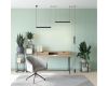 Трековый однофазный светильник Denkirs Belty Linear DK5577-BK