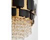 Подвесная люстра Lumina Deco LDP 7045-600 BK+GD