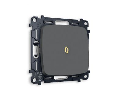 Купить Комплект механизма 1-кл выключателя с подсветкой Ambrella Volt Omega MO902010 Комплект механизма 1-кл выключателя с подсветкой Ambrella Volt Omega MO902010