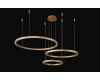 Подвесной светодиодный светильник Crystal Lux FORTUNA SP158W LED D400+600+800 GOLD