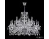 Подвесная люстра Bohemia Ivele Crystal 5402/10+5/240 Ni Clear/M-1G
