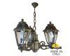 Уличный подвесной светильник Fumagalli SICHEM/ANNA 3L E22.120.S30.BXE27