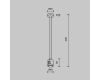 Крепление потолочное с прямым коннектором питания Maytoni Flarity TRA158C-IPCL1-B