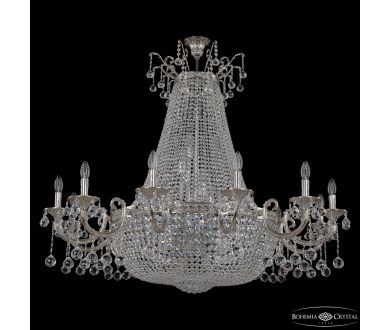 Купить Потолочная люстра Bohemia Ivele Crystal 2128H209/12/123IV/Y1 Ni Потолочная люстра Bohemia Ivele Crystal 2128H209/12/123IV/Y1 Ni