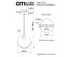 Подвесной светильник Citilux Томми CL102625