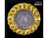 Встраиваемый светильник Reluce 01714-9.0-001MN MR16 GD/CL+YL