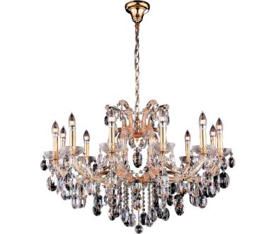 Купить Подвесная люстра Crystal Lux Hollywood SP12 Gold Подвесная люстра Crystal Lux Hollywood SP12 Gold