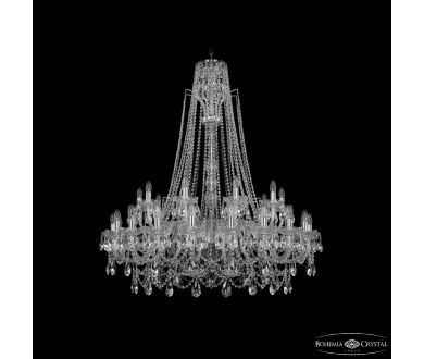 Купить Подвесная люстра Bohemia Ivele Crystal 1411/20+10/400/XL-130 Ni Подвесная люстра Bohemia Ivele Crystal 1411/20+10/400/XL-130 Ni