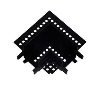 Купить Коннектор Reluce RL 06202 corner connector BK Коннектор Reluce RL 06202 corner connector BK