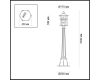 Уличный светильник Odeon Light Virta 4044/1F