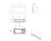 Уличный настенный светильник Arte Lamp Bosto A3722AL-6BK