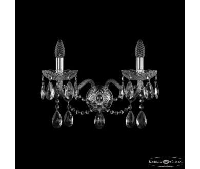 Купить Бра Bohemia Ivele Crystal 1413B/2/200/XL Ni Бра Bohemia Ivele Crystal 1413B/2/200/XL Ni