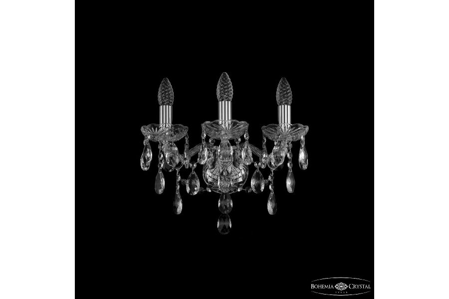 Бра Bohemia Ivele Crystal 1415B/3/141 Ni
