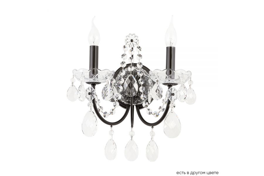 Бра Crystal Lux ODELIS AP2 BROWN