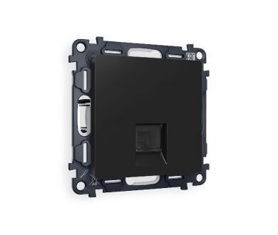 Купить Комплект механизма телефонной розетки RJ-11(4P4C) со шторкой Ambrella Volt Alfa MA812030 Комплект механизма телефонной розетки RJ-11(4P4C) со шторкой Ambrella Volt Alfa MA812030