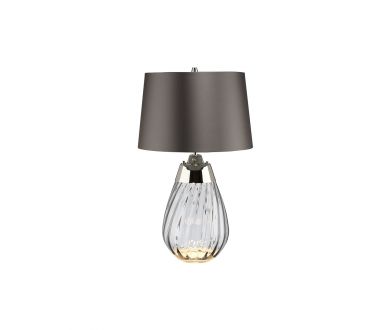 Купить Настольная лампа Elstead Lighting Lena small LENA-TL-S-SMOKE Настольная лампа Elstead Lighting Lena small LENA-TL-S-SMOKE