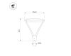Уличный светильник Arlight ALT-OSARIS-50W Warm3000 (BK, 145х60 deg, 230V) (IP65 Металл) 051857