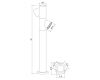Ландшафтный светильник Arte Lamp Brooklyn A2063PA-2BK