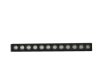 Трековый магнитный светильник iLedex Vision 4822-002-L235-12W-38DG-3000K-BK