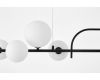 Подвесная люстра Lumina Deco LDP 7036-7 BK+WT