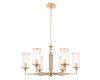 Подвесная люстра Crystal Lux GLORIA SP6 BRASS