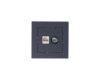 Розетка двойная комп+ТВ, RJ45+TV, кат.5E Systeme Electric AtlasDesign Грифель ATN000789