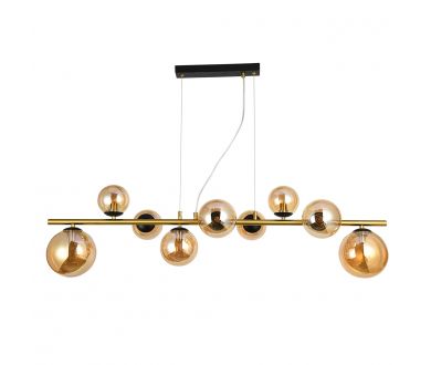 Купить Подвесная люстра Arte Lamp Gemini A2243SP-9PB Подвесная люстра Arte Lamp Gemini A2243SP-9PB