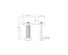 Настольная лампа Arte Lamp Veil A5061LT-1PB