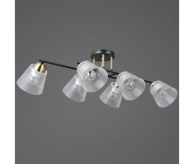 Купить Потолочная люстра Illumico IL0845-6CSQ-25BKAB ELITE Потолочная люстра Illumico IL0845-6CSQ-25BKAB ELITE