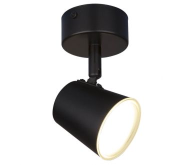 Купить Светодиодный спот Elektrostandard DLR025 5W 4200K черный матовый 4690389115103 Светодиодный спот Elektrostandard DLR025 5W 4200K черный матовый 4690389115103