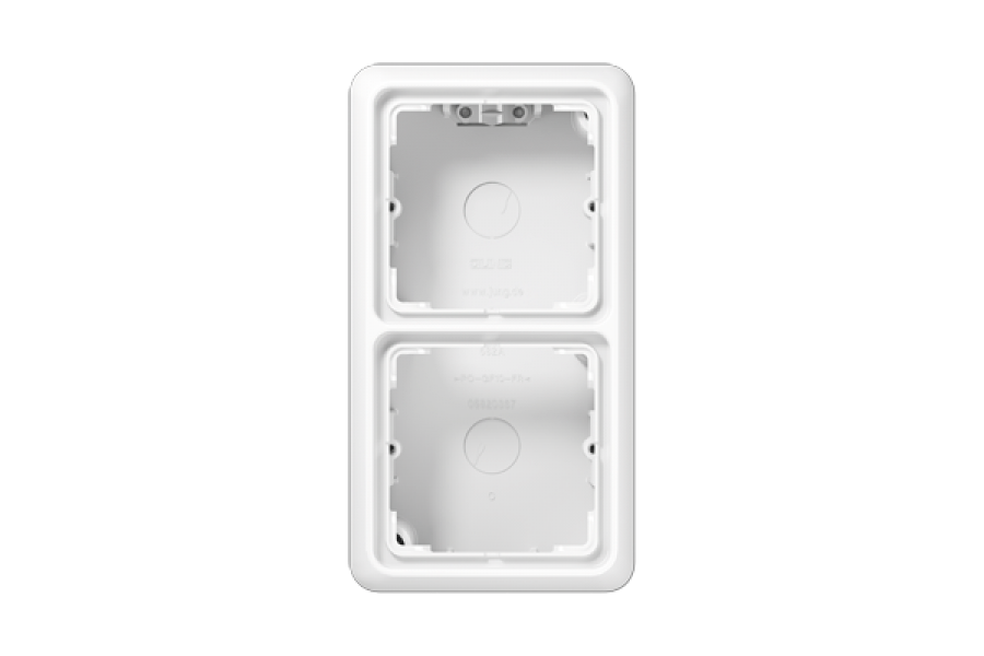 Коробка двухместная Jung CD582AWW
