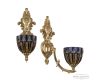 Бра Bohemia Ivele Crystal Verona 7211B15/1/210 G P1 U Amber-Blue/H-1I