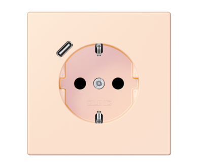 Купить Розетка 2K+З USB Typ C Jung LC1520-18C226 Розетка 2K+З USB Typ C Jung LC1520-18C226