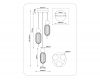 Подвесной светильник Ambrella Light High Light Ceramo Modern LH53102