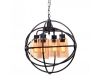 Подвесная люстра Lumina Deco Stradi LDP 11509-4 BK