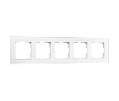 Купить Рамка на 5 постов Werkel Favorit белый W0051101 4690389160080 Рамка на 5 постов Werkel Favorit белый W0051101 4690389160080