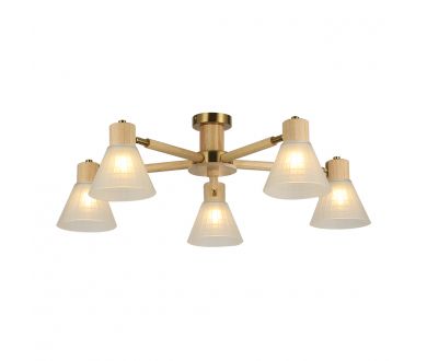 Купить Люстра на штанге Arte Lamp Meleph A4096PL-5BR Люстра на штанге Arte Lamp Meleph A4096PL-5BR
