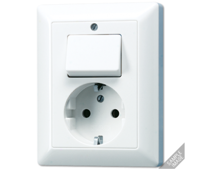 Купить Розетка штепсельная Schuko Jung AS5576EU Розетка штепсельная Schuko Jung AS5576EU