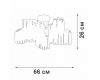 Потолочная люстра Vitaluce V5884-0/10PL